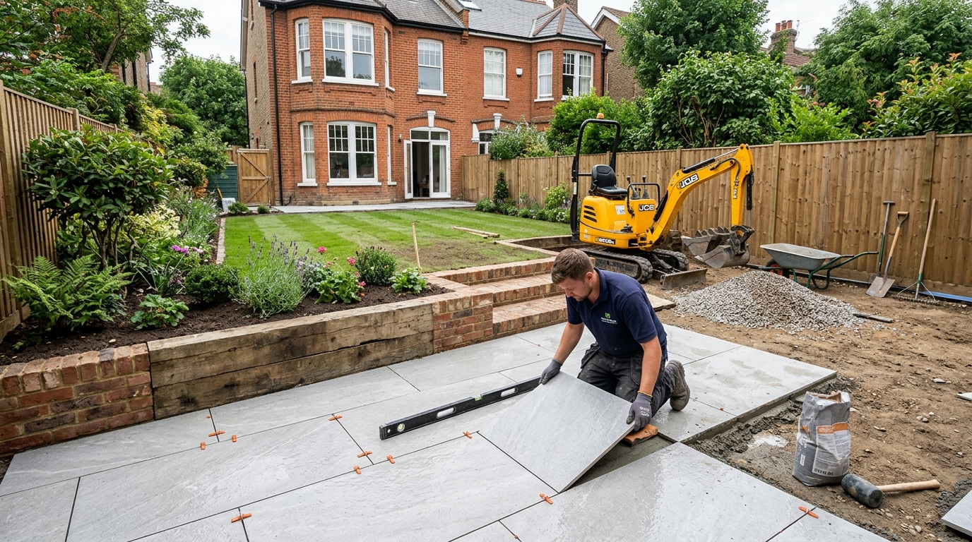 Hard Landscaping Contractors London | WJB Groundworks